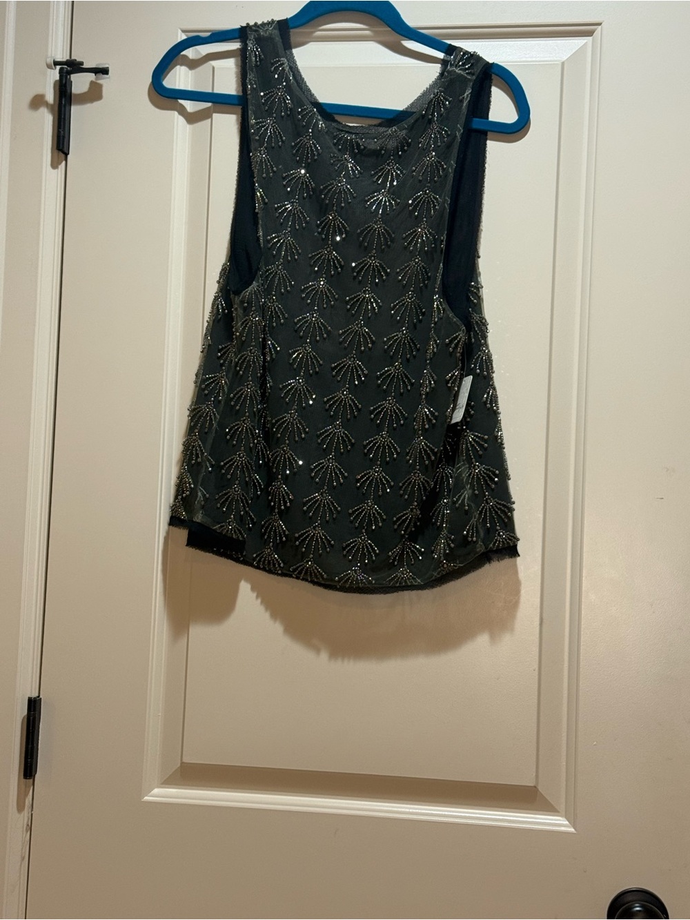 Free People Beaded Sleeveless Tank